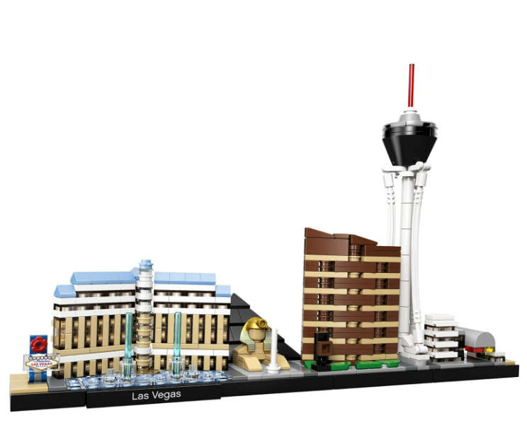 LEGO Architecture Skyline Collection Las Vegas Building Kit 21047 (487 Pieces)