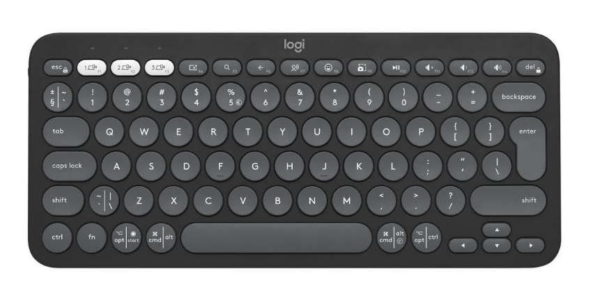 Logitech Pebble Keys 2 K380s multi-device Bluetooth keyboard- Various colors
