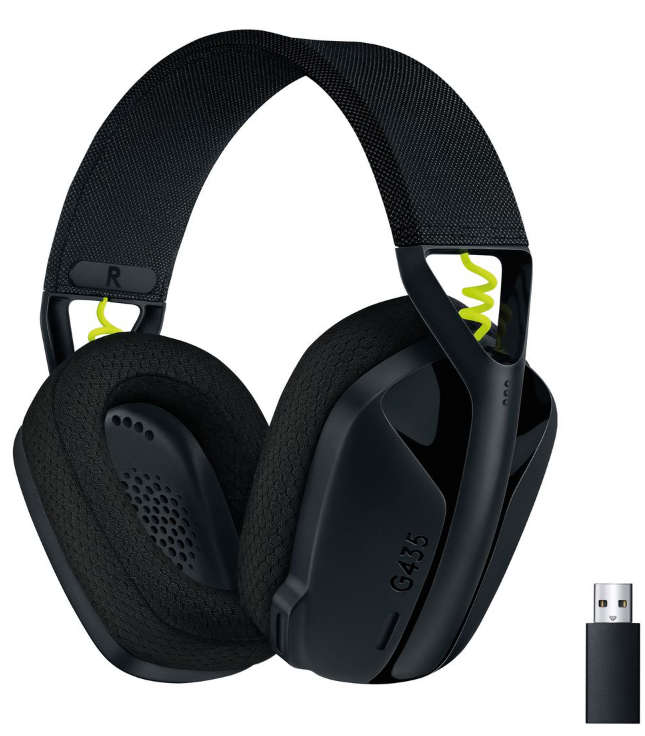 Logitech G435 Lightspeed Wireless Gaming Headset - Black