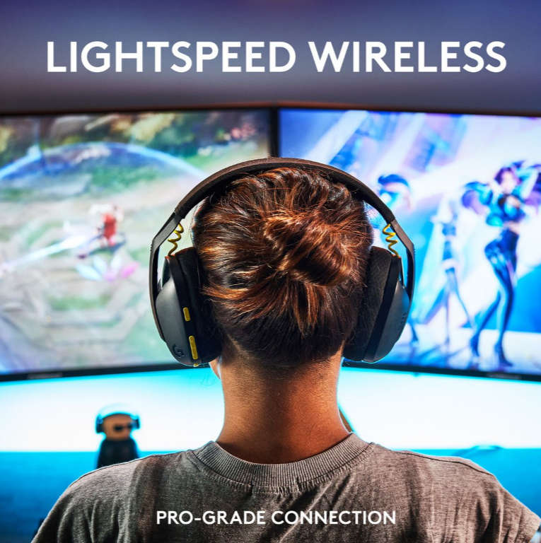 Logitech G435 Lightspeed Wireless Gaming Headset - Black