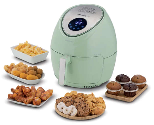 Kenwood - kHealthy Fry XXL Digital Air Fryer -Pistachio Green 5.5 L