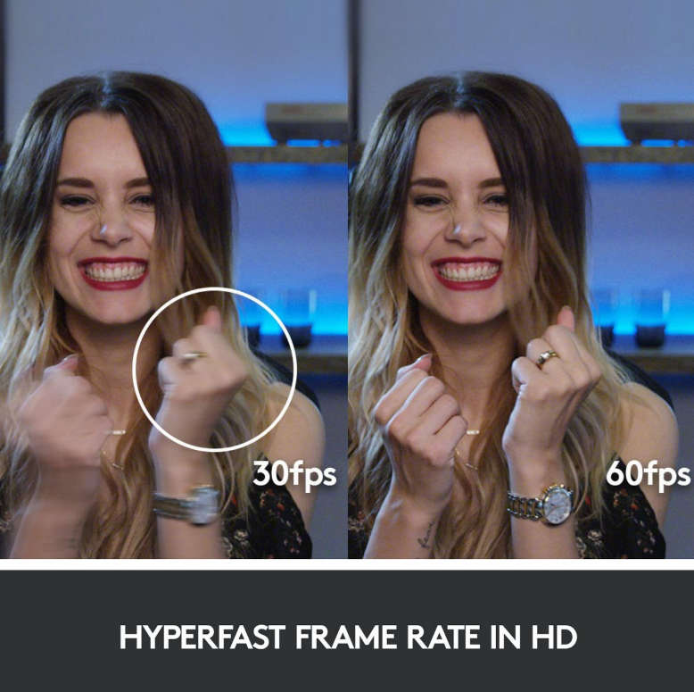 Logitech C922 Pro Stream Webcam with Tripod-Defective