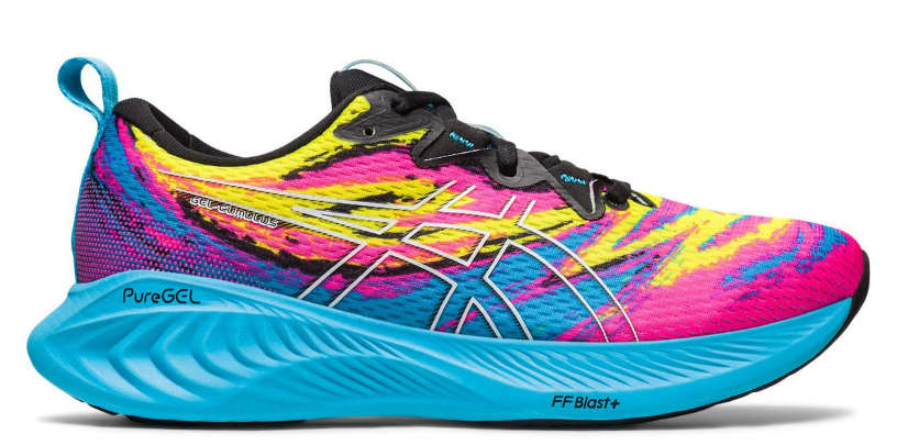 Asics Women's Gel-Cumulus 25 Colour Injection Road Running Shoes - Aquarium - UK6