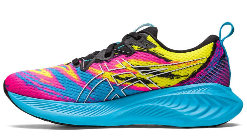 Asics Women's Gel-Cumulus 25 Colour Injection Road Running Shoes - Aquarium - UK6