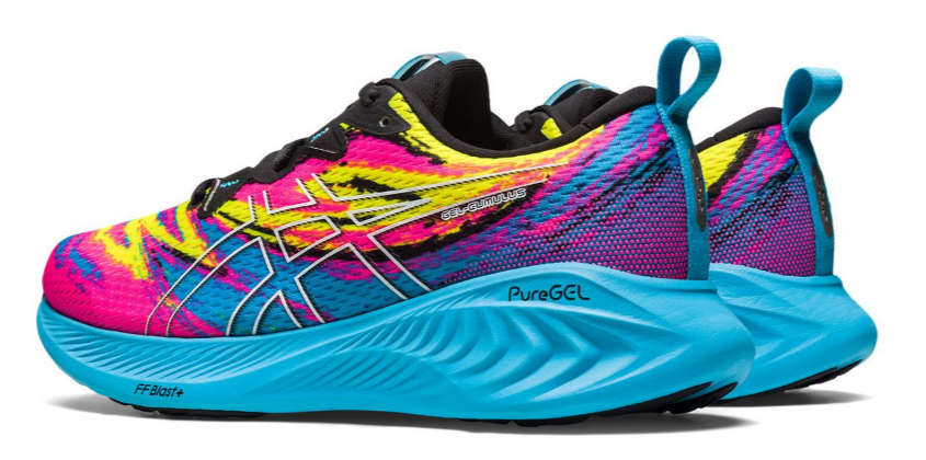 Asics Women's Gel-Cumulus 25 Colour Injection Road Running Shoes - Aquarium - UK6