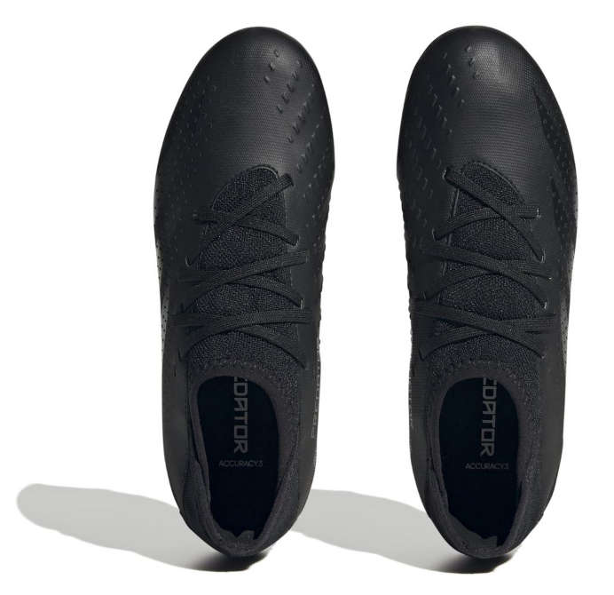 adidas Junior Predator Accuracy.3 Firm Ground Football Boots - Core Black - UK Junior 13