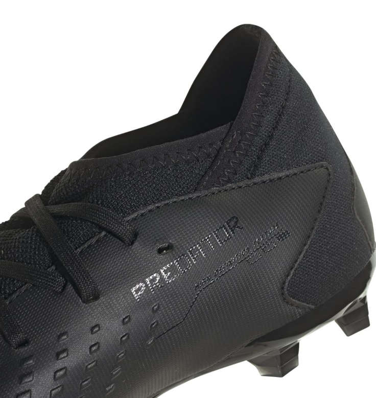 adidas Junior Predator Accuracy.3 Firm Ground Football Boots - Core Black - UK Junior 13