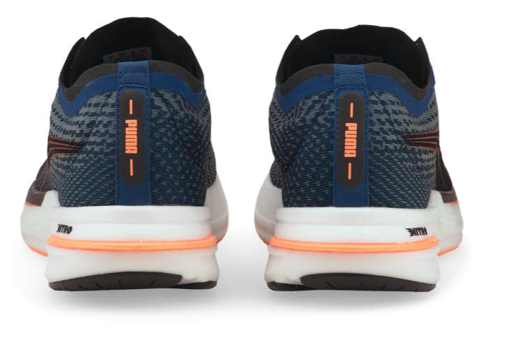 Puma Men`s Deviate Nitro 2 Racer Carbon Fibre Road Running Shoe - Blue -UK 9