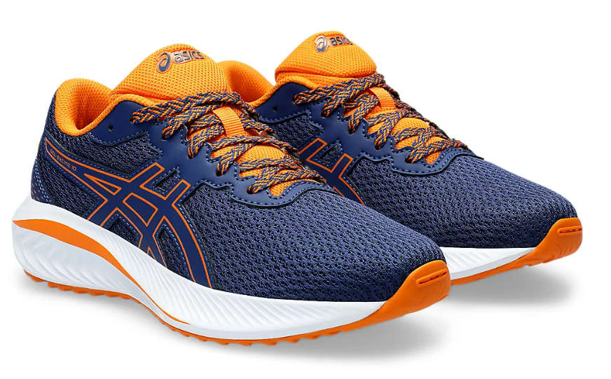 ASICS Men GelExcite 10 Road Running Shoes Deep Ocean/Bright Orange - Men UK 12