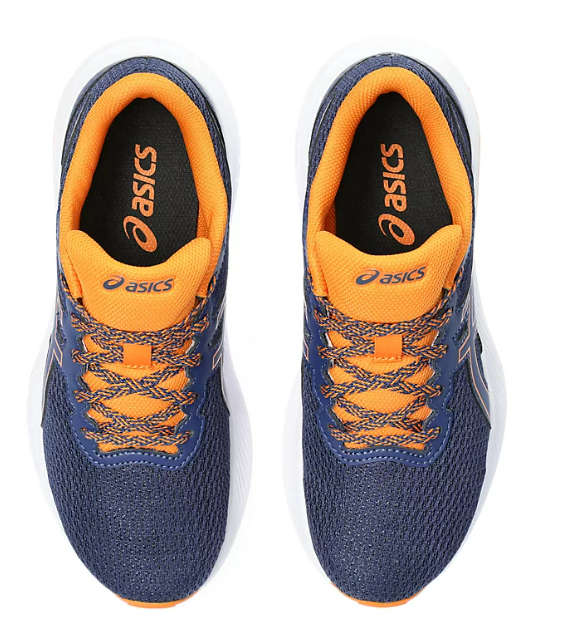 ASICS Men GelExcite 10 Road Running Shoes Deep Ocean/Bright Orange - Men UK 12