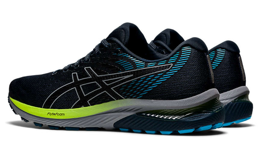 Asics Men s Gel-Cumulus 22 Road Running Shoes - French Blue/Black-UK6