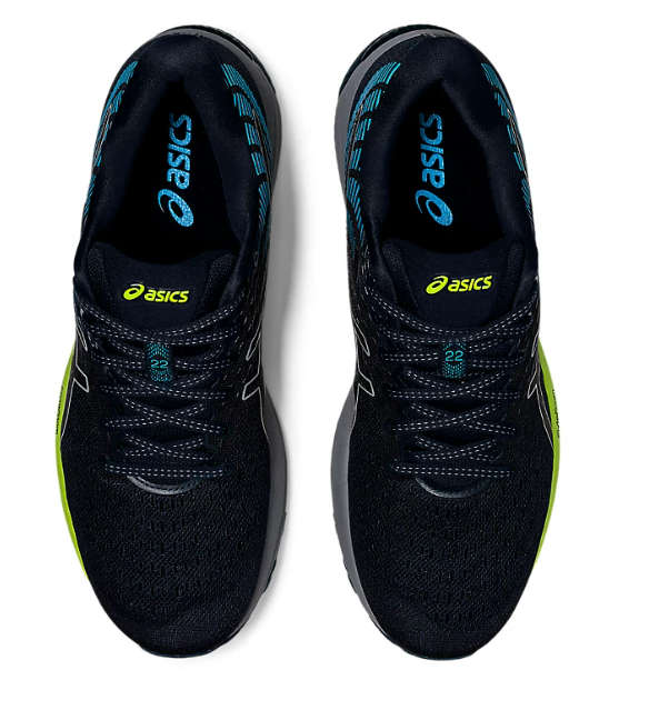 Asics Men s Gel-Cumulus 22 Road Running Shoes - French Blue/Black-UK6