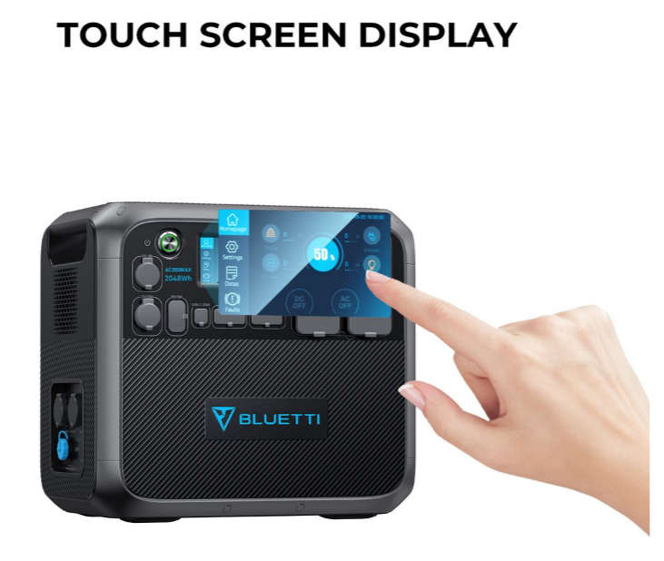 BLUETTI AC200MAX Expandable Power Station 2200W 2048Wh RSA Socket