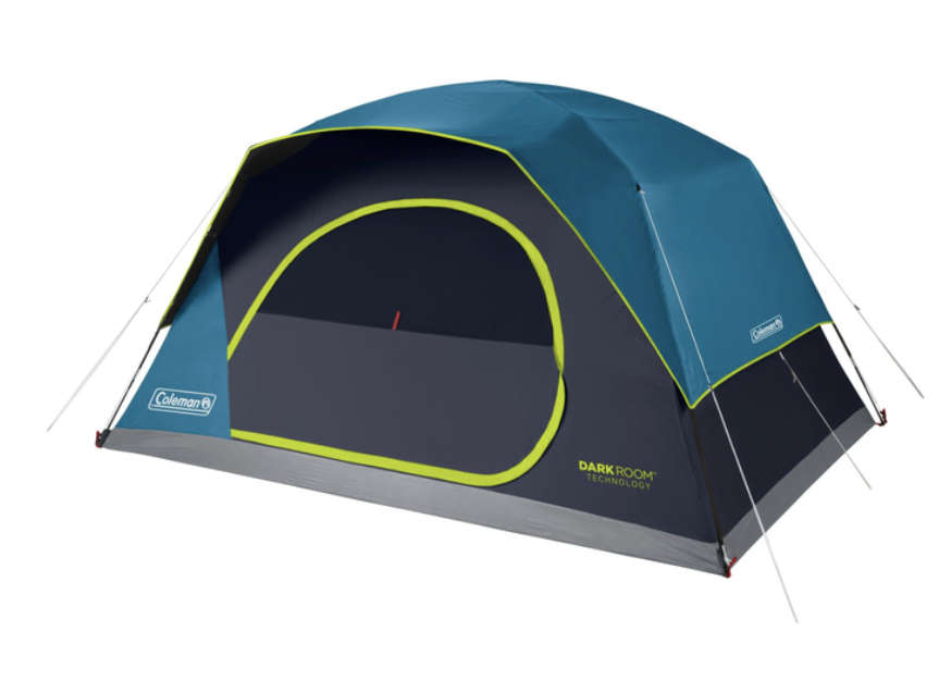 Coleman Skydome Darkroom 8 Person Family Camping Dome Tent