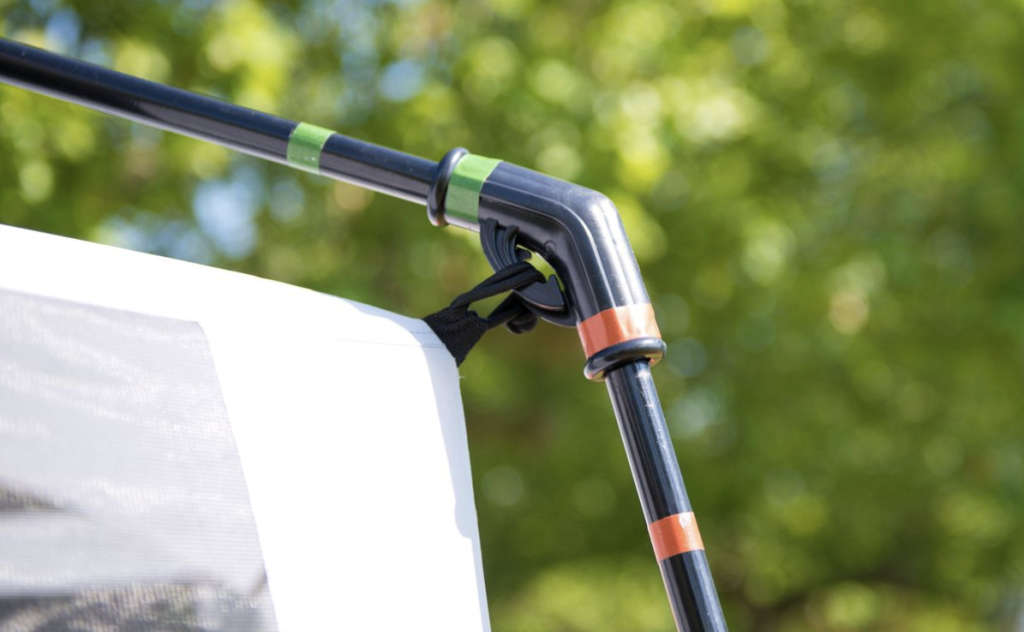 Coleman Octagon 8 Person Family Camping Dome Tent Orange