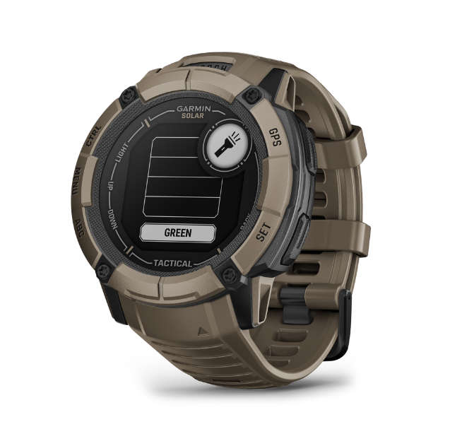 Garmin Watch Instinct 2X Solar - Tactical Edition, Coyote Tan
