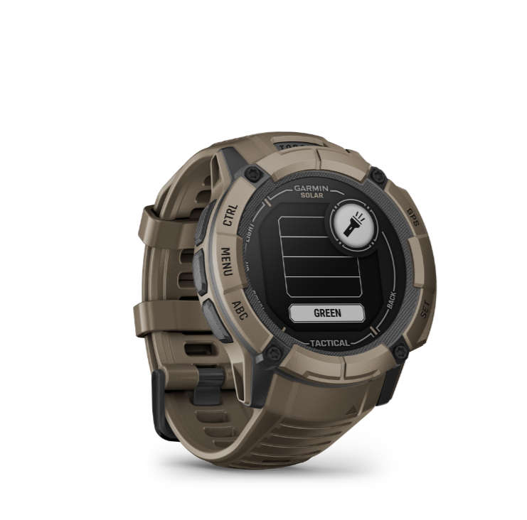 Garmin Watch Instinct 2X Solar - Tactical Edition, Coyote Tan