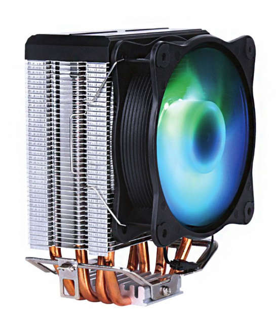 PCBuilder Zephyr Chill 90MM ARGB AIR CPU Cooler