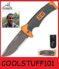 GERBER Bear Grylls Folding Sheath knife!!!High Quality!!! CRAZY 5@R1 Auction!!! Do not miss out!!!