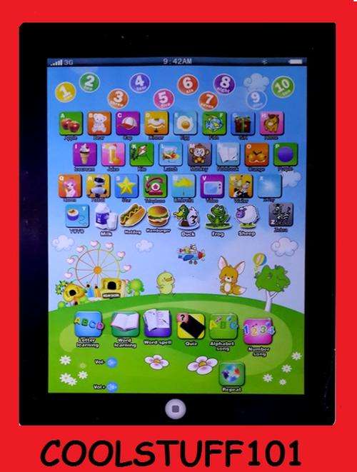 Children's Educational Touch Pad tablet! Get your Children Learning today!!!CRAZY 10@R1 Auction!!!