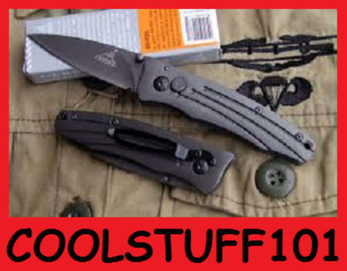 Gerber X26 Folding Knife - Aluminium Handle, Titanium Coated Blade!