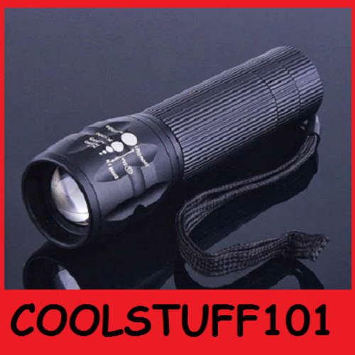 20 to Go! 200 Lumen LED Torch with Zoom!! Very Bright!!