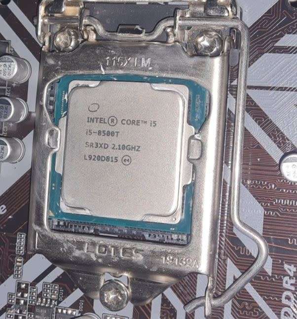 Gigabyte H310M , Core I5 8500T + 16GB RAM combo