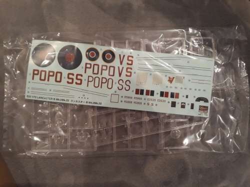 1/72 Hasegawa Lancaster B Mk.I/Mk.III SPECIAL LIMITED EDITION + extra detail set and decals