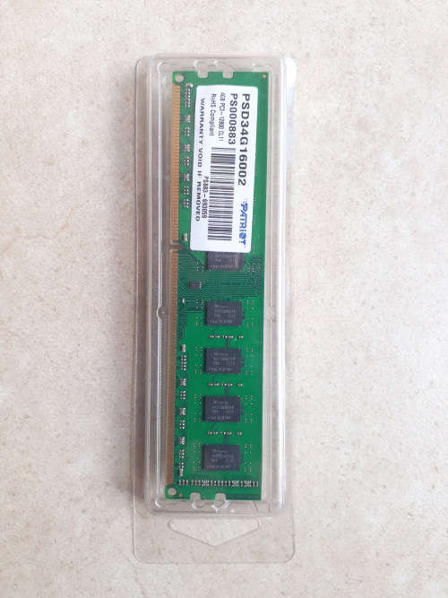 Patriot Signature Line 4GB DDR3 1600MHz Desktop Single Rank