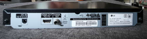 LG Bly-ray player