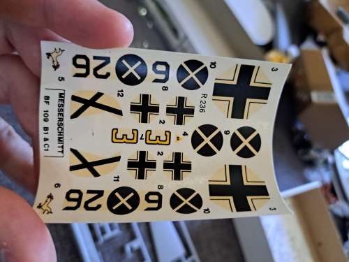 1/72 Heller Messerschmitt Bf 109 B1/C1