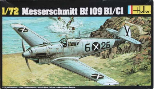 1/72 Heller Messerschmitt Bf 109 B1/C1
