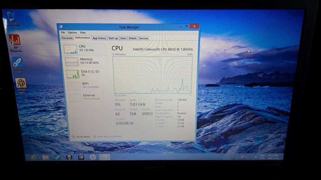 Compaq CQ58 notebook (please read)