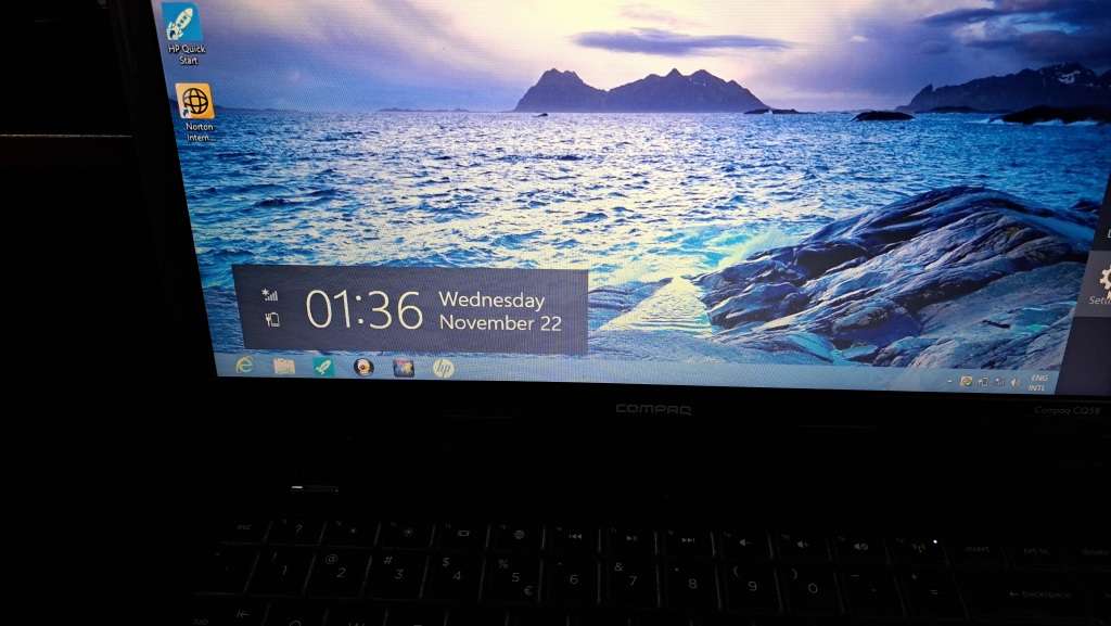 Compaq CQ58 notebook (please read)