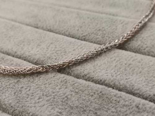 Unique Silver Spiga Chain