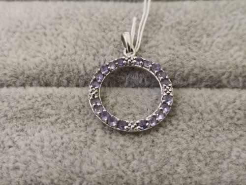 Silver Circle-of-Life Pendant