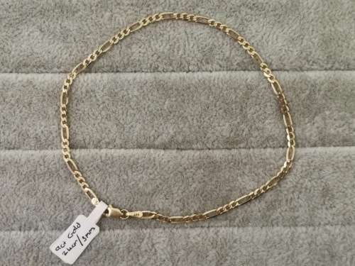 Gold Curb Bracelet/Anklet
