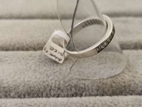 Silver Half-Eternity Baguette Ring