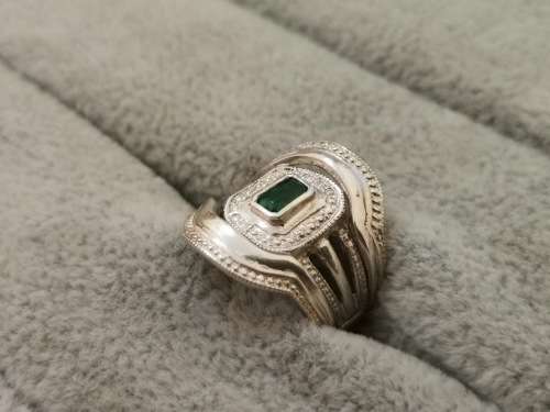 Silver 3-Piece Ring Set