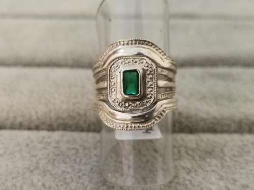 Silver 3-Piece Ring Set