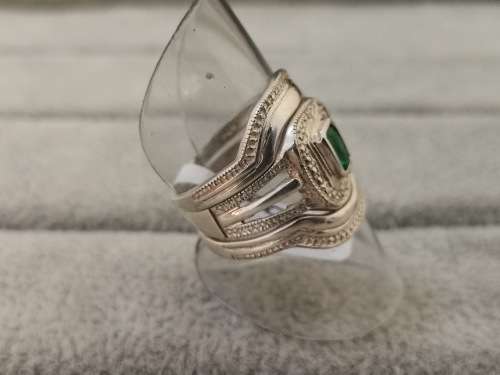 Silver 3-Piece Ring Set