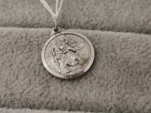 Silver  ET+ St. Christopher Pendant