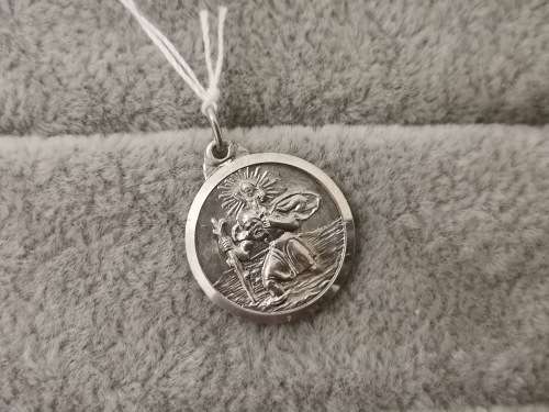 Silver  ET+ St. Christopher Pendant