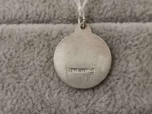 Silver  ET+ St. Christopher Pendant