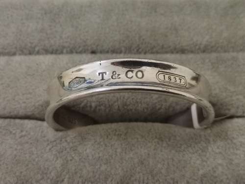 Silver Tiffany and Co. 1837 Cuff