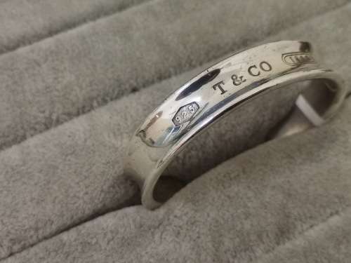 Silver Tiffany and Co. 1837 Cuff