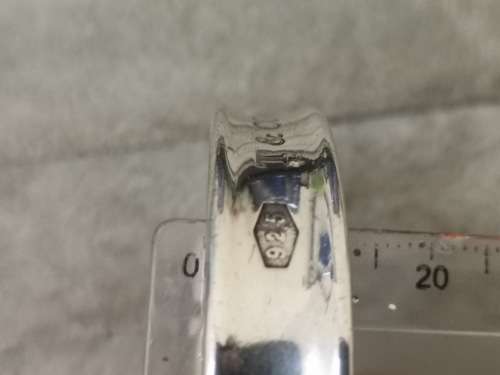 Silver Tiffany and Co. 1837 Cuff