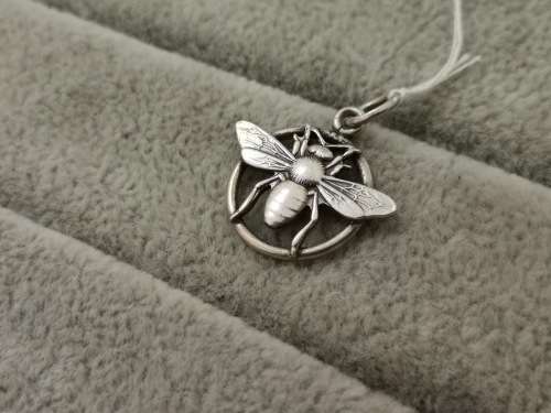 Sterling Silver Bee Charm