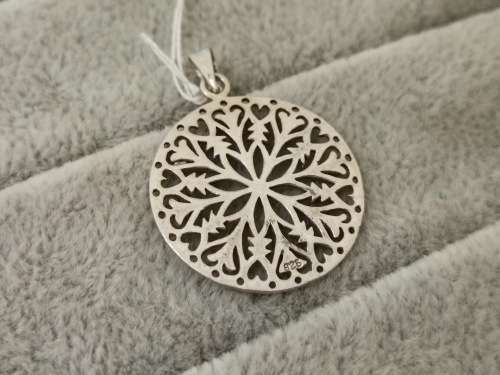 DISCOUNT!!  Silver Snowflake Pendant