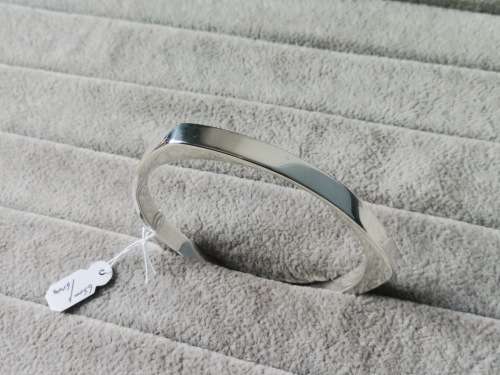Unique Silver Bangle